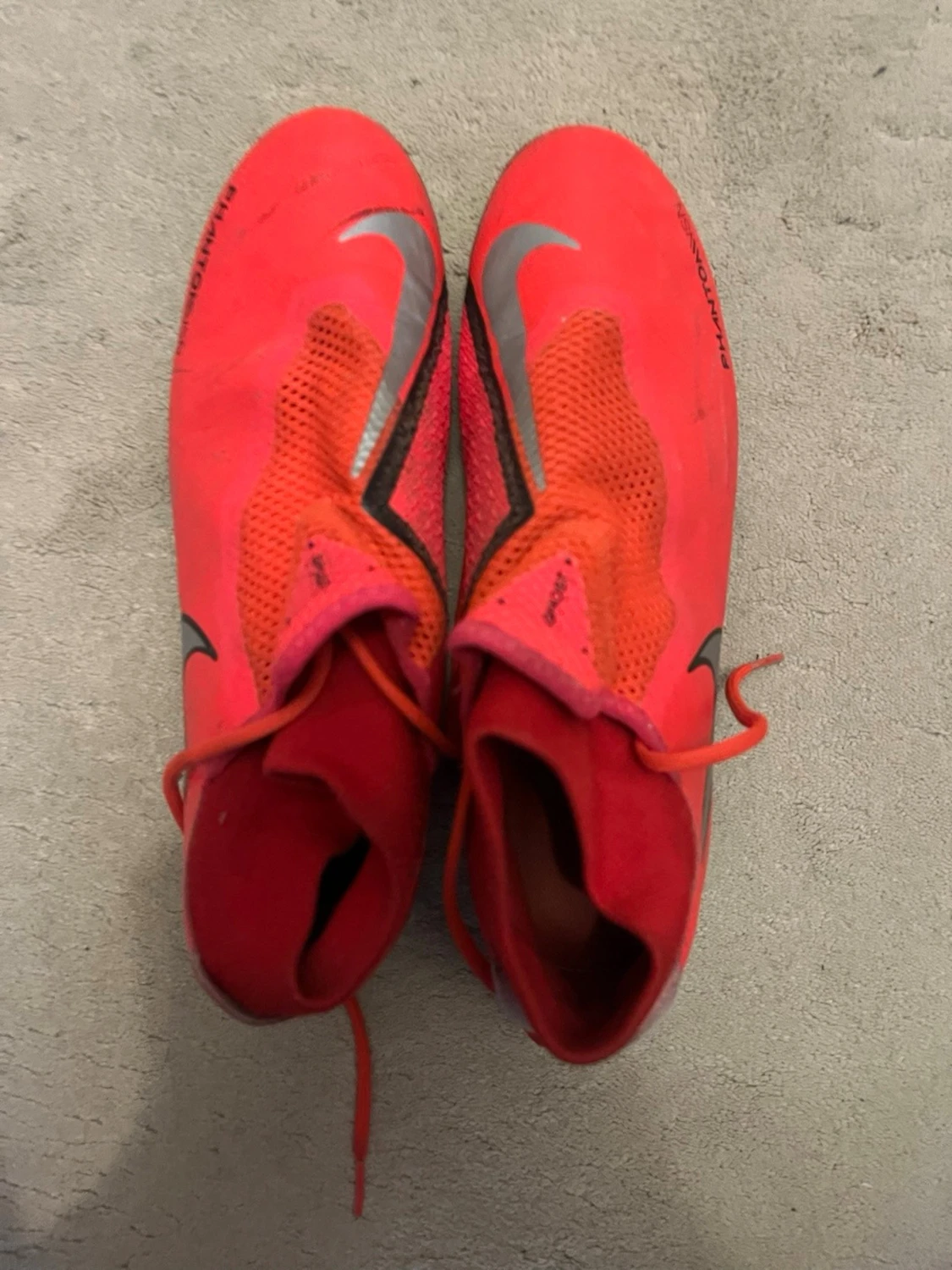 Nike Phantom Vision röda fotbollsskor - 1