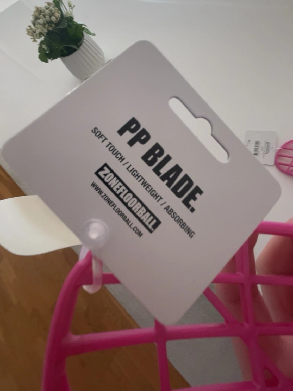 Rosa innebandyblad från Zonefloorball - 1