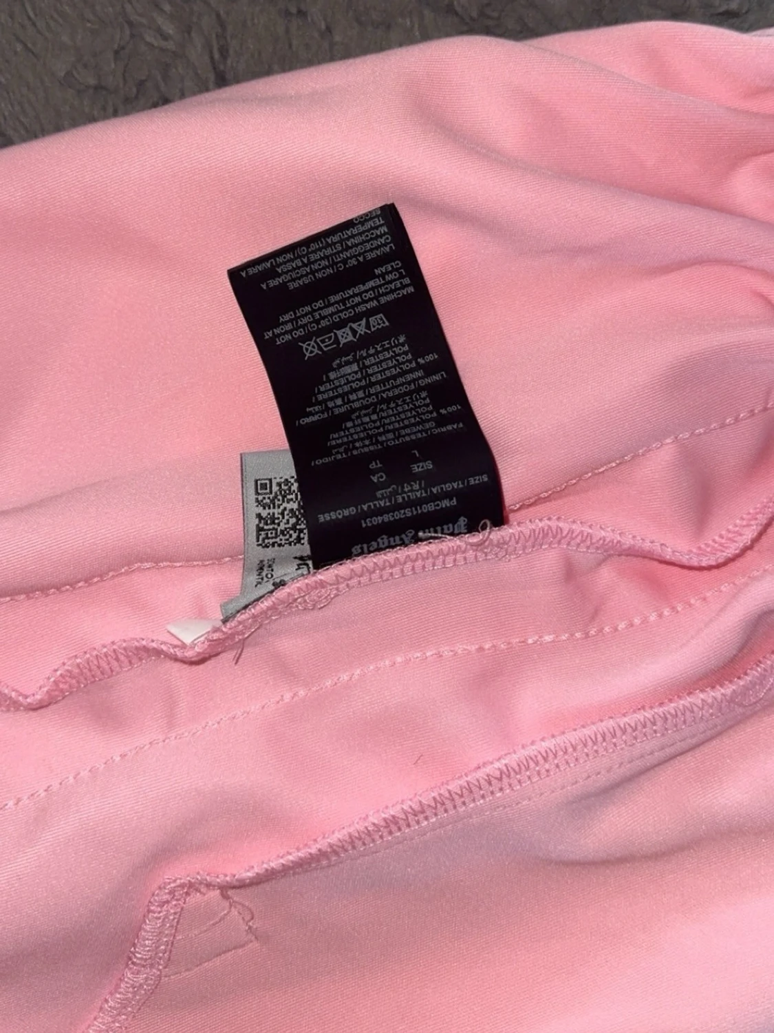 Palm Angels rosa shorts med ränder - 2