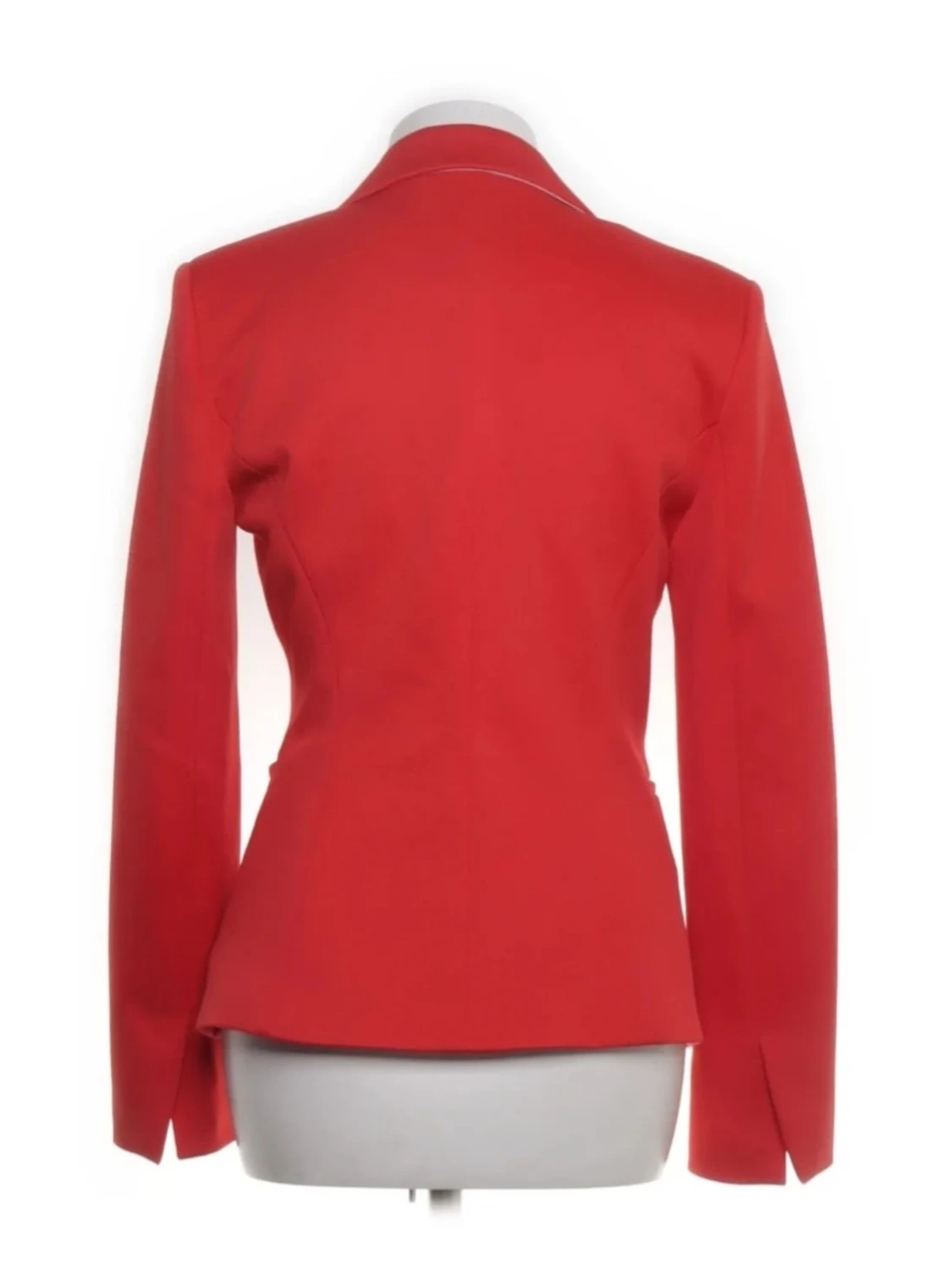 Röd kavaj med enkelknäppning - 1