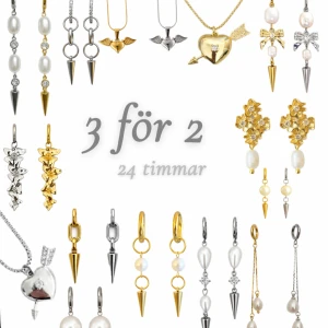 Mixade örhängen med pärlor och detaljer - Gäller hela sidan 