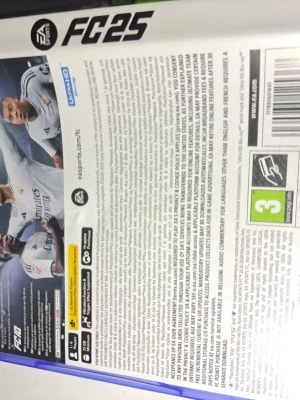 Fc 25, Ps5 - Helt bra funkar som en ny och är fint jätte bra för den slm gillar video games och säljer den för billig min börjare pris börjas med 450 men priset går och diskuteras