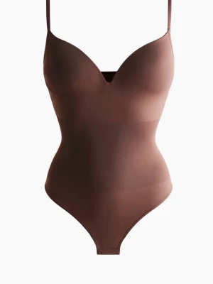 Brun  body - brun body med tunna axelband, helt ny