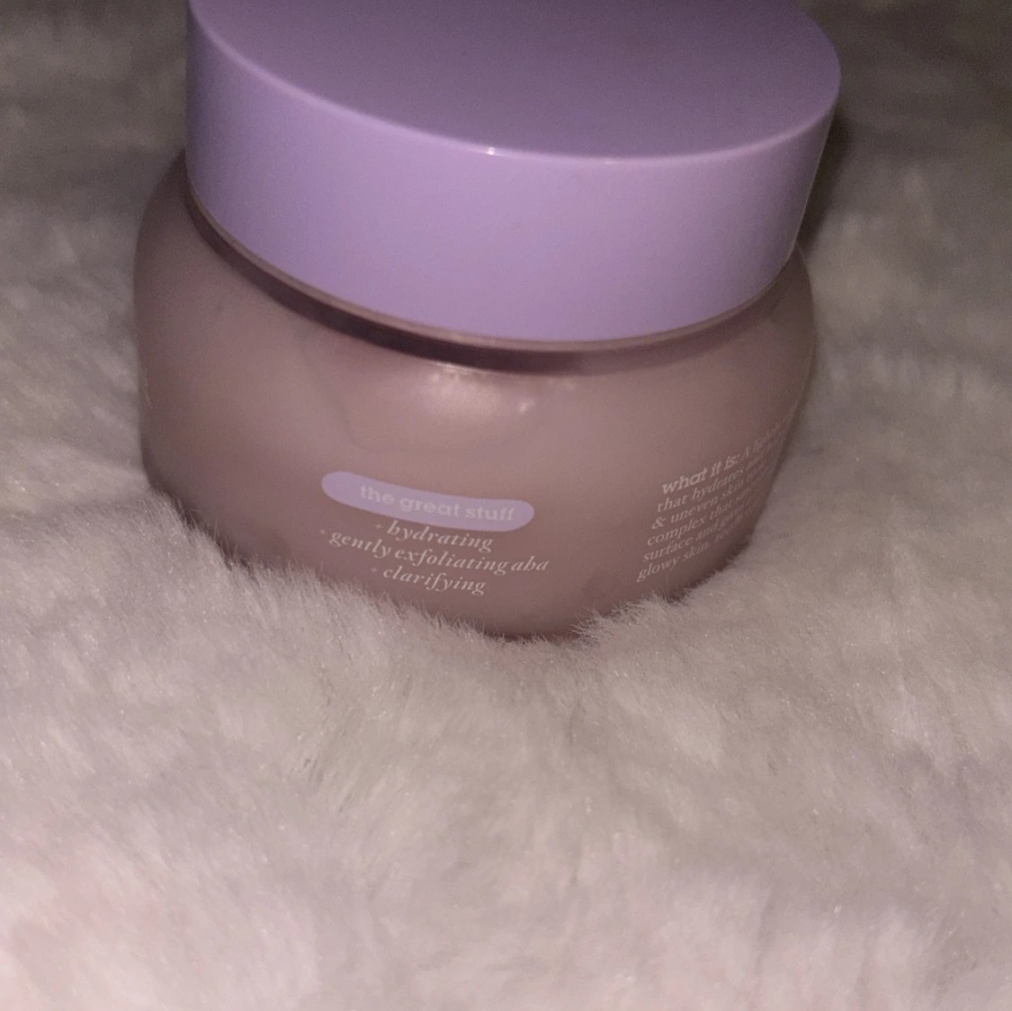 Budgie Glowy AHA Whipped Face Mask - 1