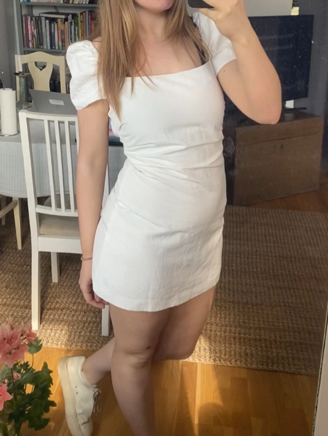 Vit klänning 