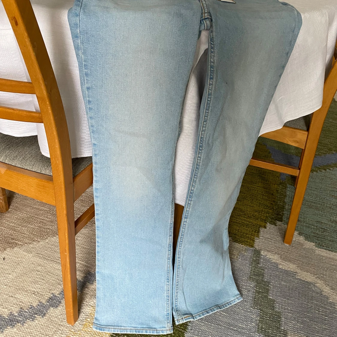 Levi's ljusblå bootcut jeans - 3