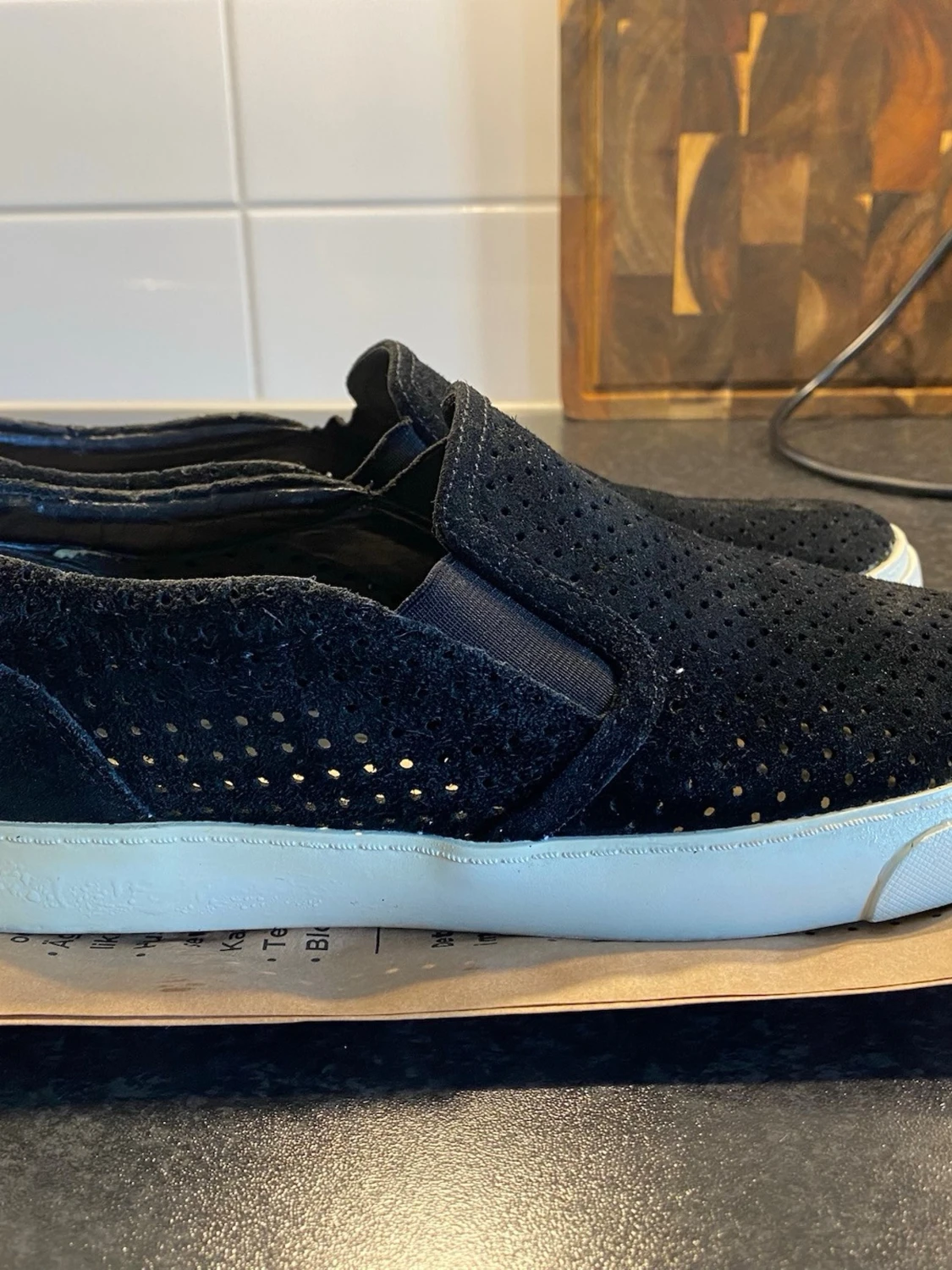 Svarta loafers från clarks  - 1