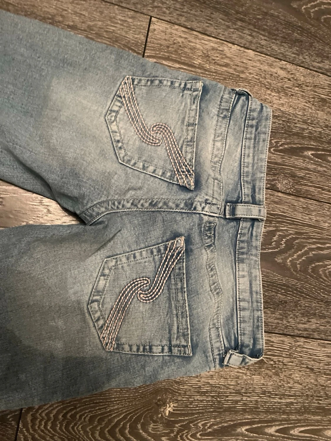 Lågmidjade bootcut jeans - 3