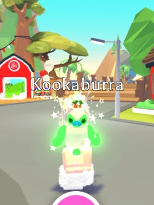 Mega neon Kookaburra från Adopt Me - Säljer en mega neon Kookaburra från spelet Adopt Me.