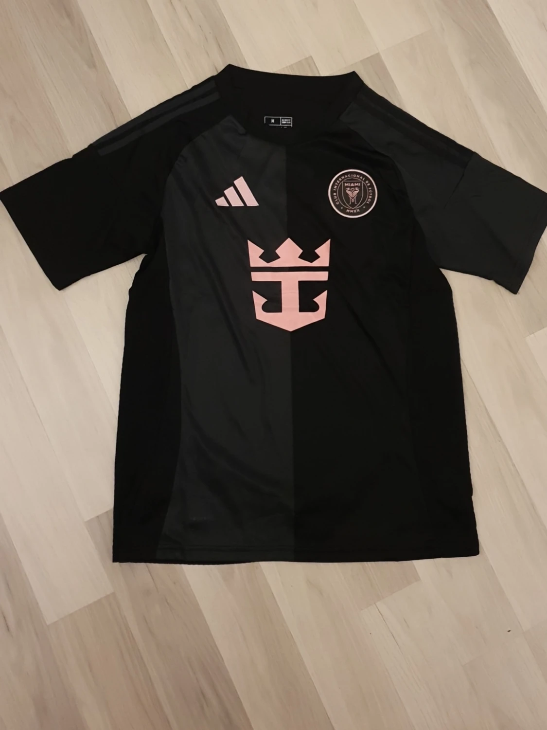 Svart Inter Miami matchtröja Adidas