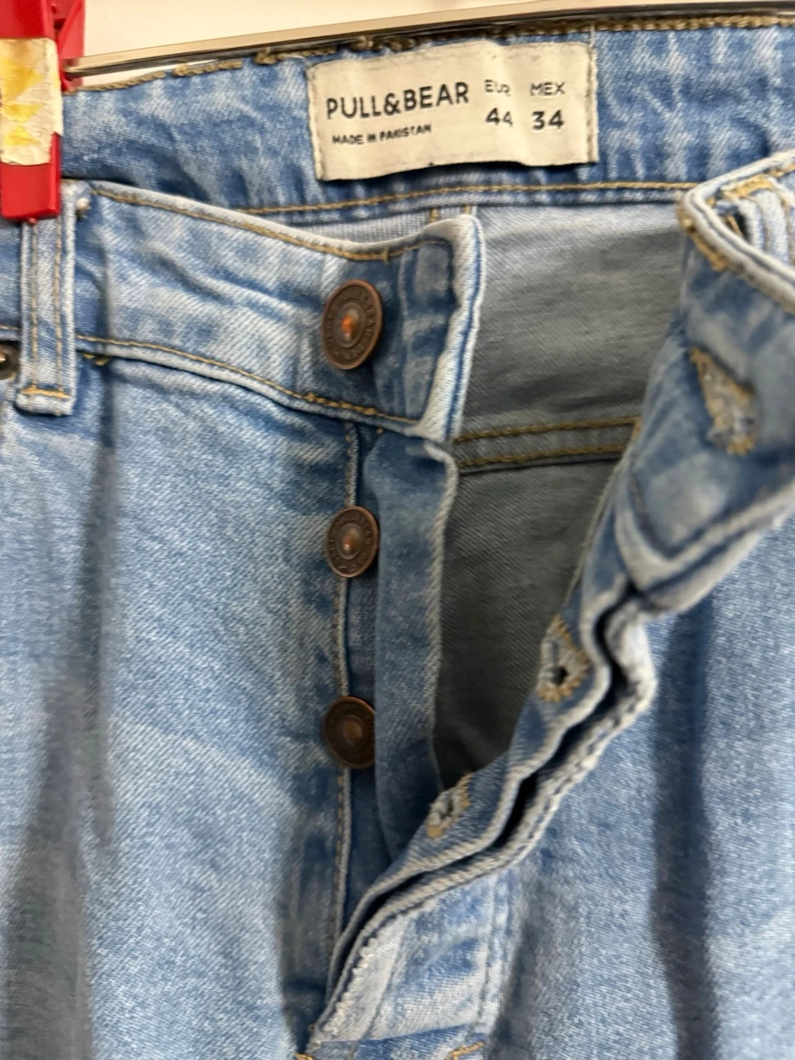 Ljusblå jeans från Pull&Bear - 1
