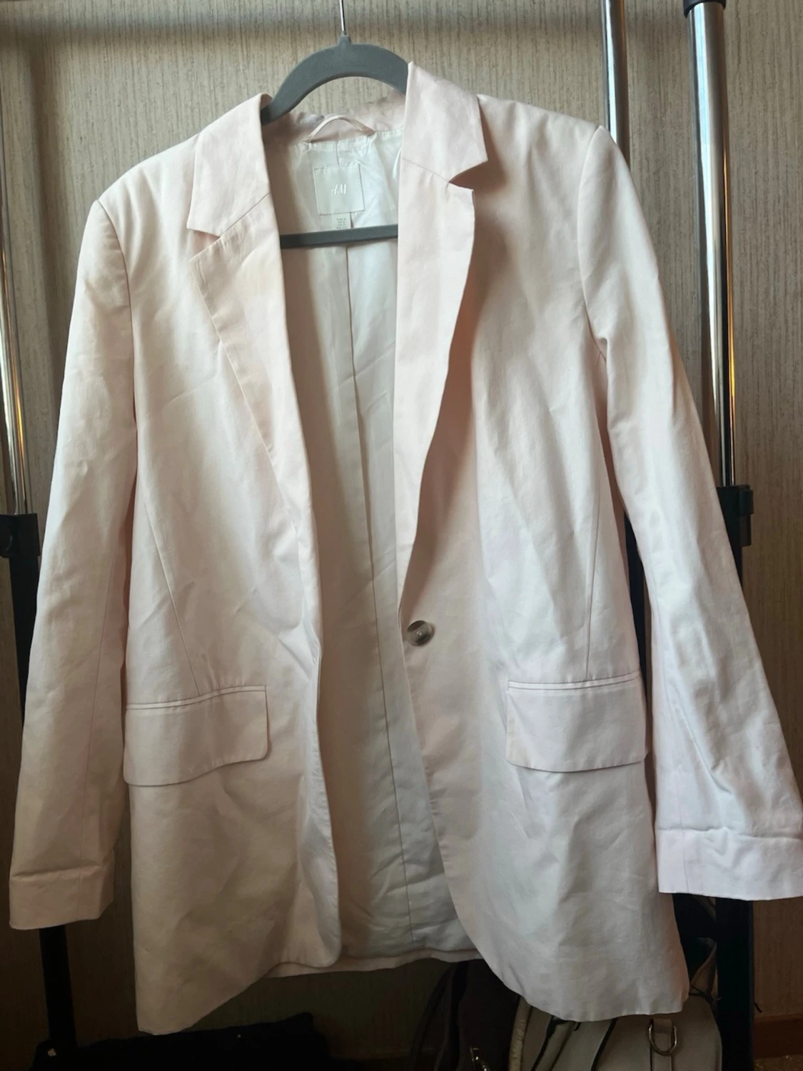 Ljusrosa kavaj från H&M