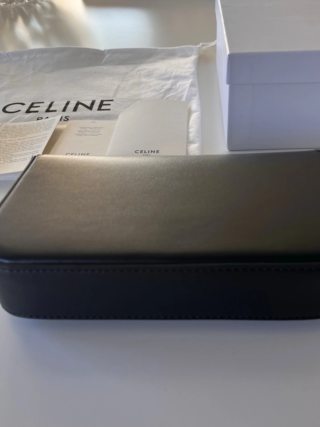 Svart Triomphe handväska från Celine - 3