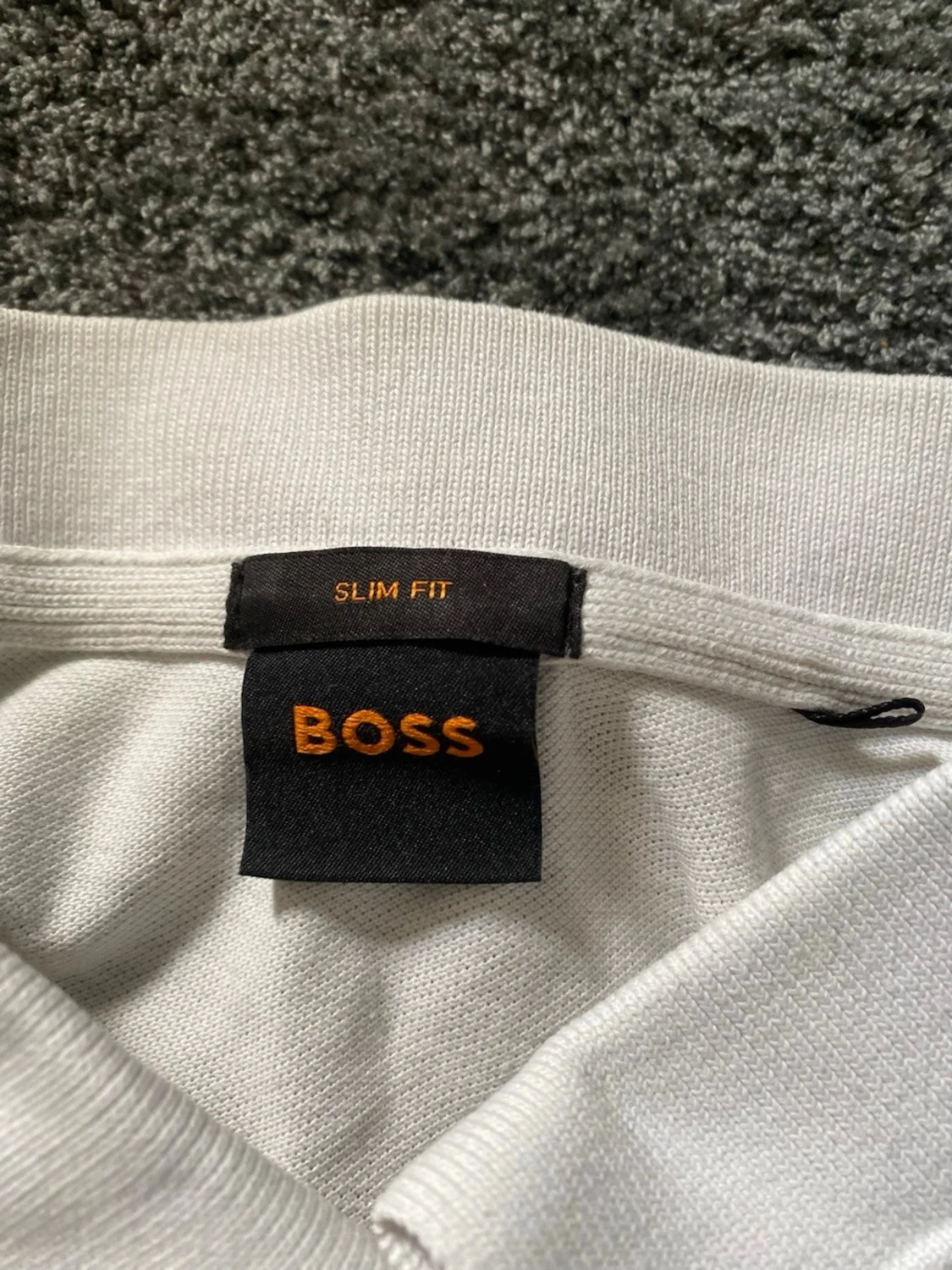 Vit pikétröja från BOSS - 3