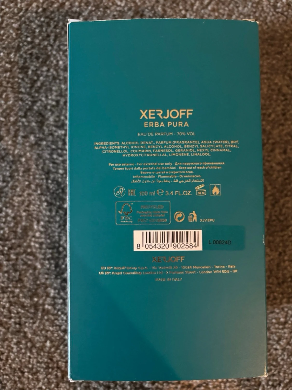 Xerjoff Erba Pura Eau de Parfum 100ml - 1