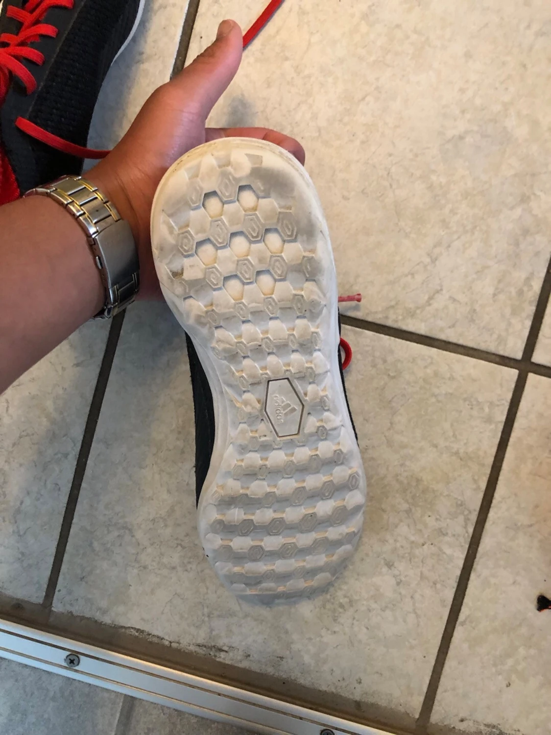 Adidas Predator svart/röd sneakers - 3