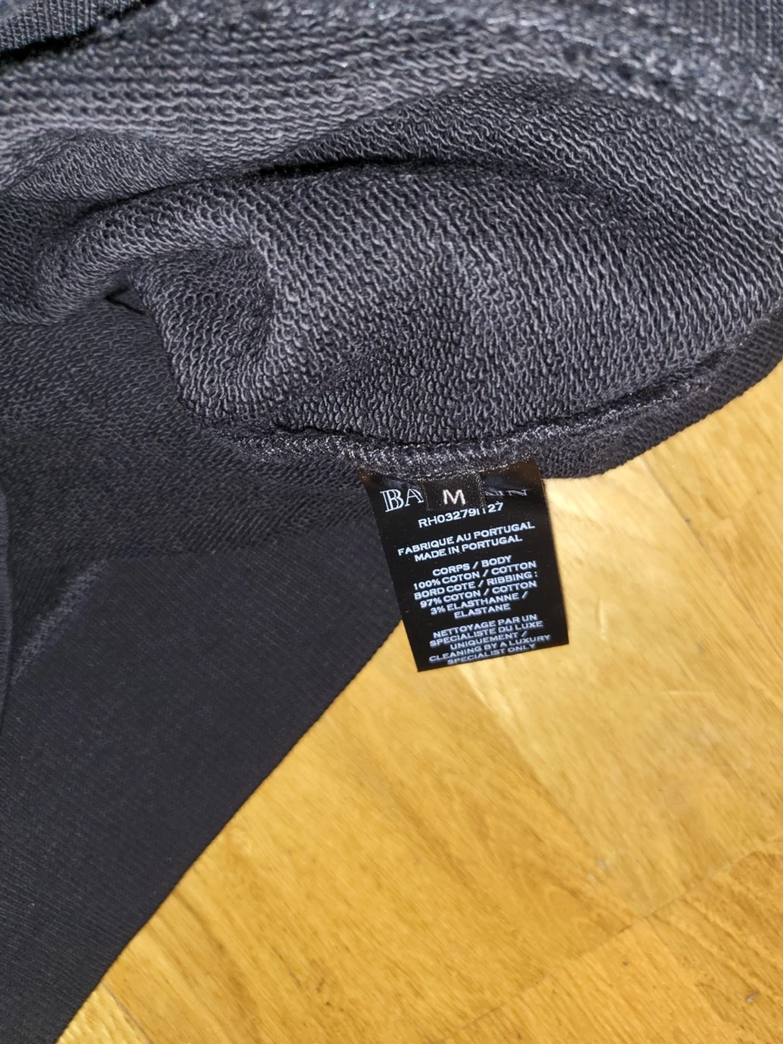 Svart sweatshirt från Balmain Paris - 2