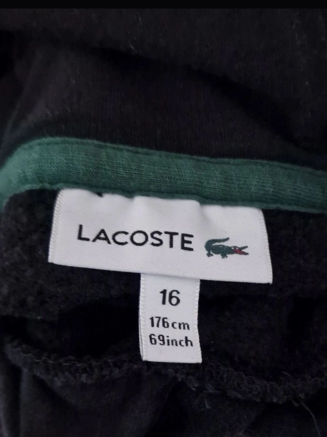 Lacoste hoodie  Storlek 16 (176cm) - 1