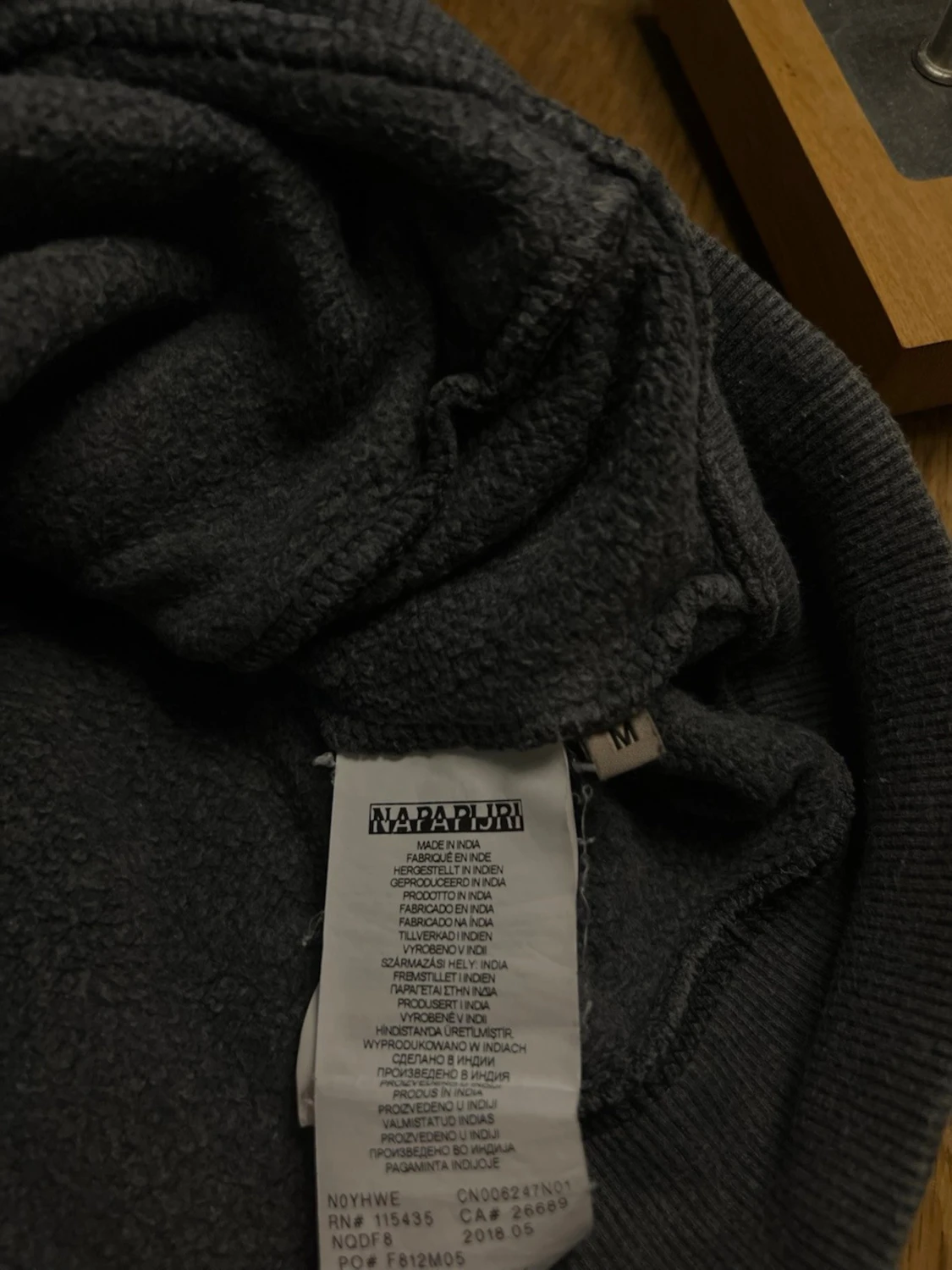 Mörkgrå ziptröja från Napapijri - 4