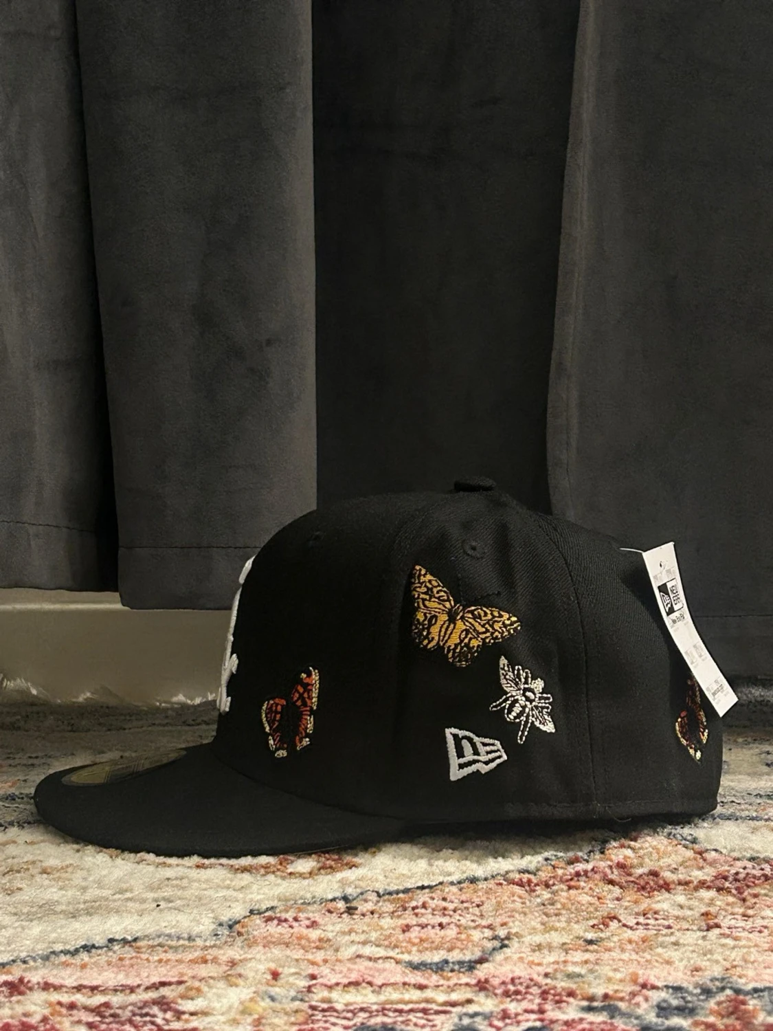 Svart White Sox keps med broderier - 1