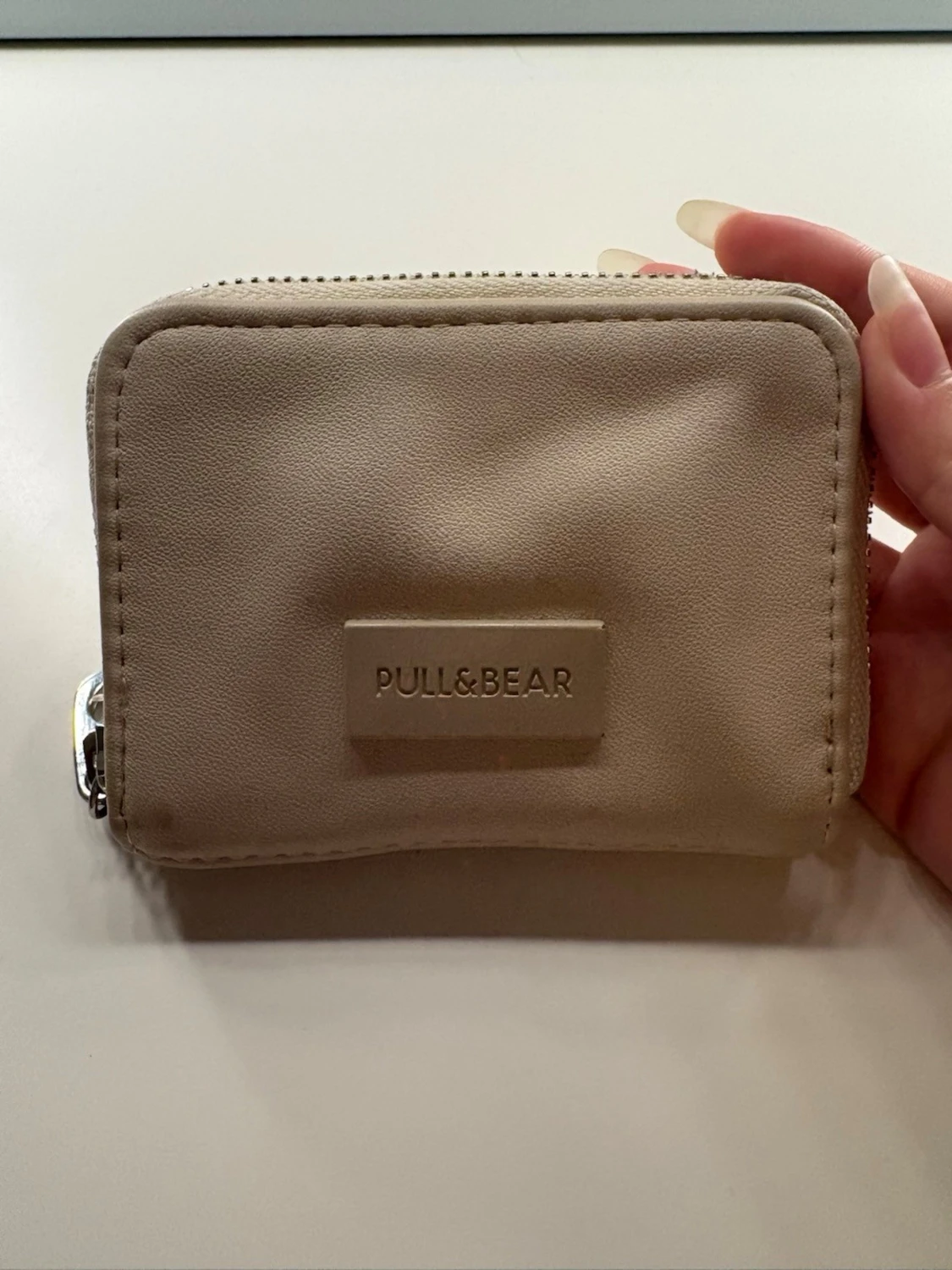 Beige plånbok från Pull&Bear