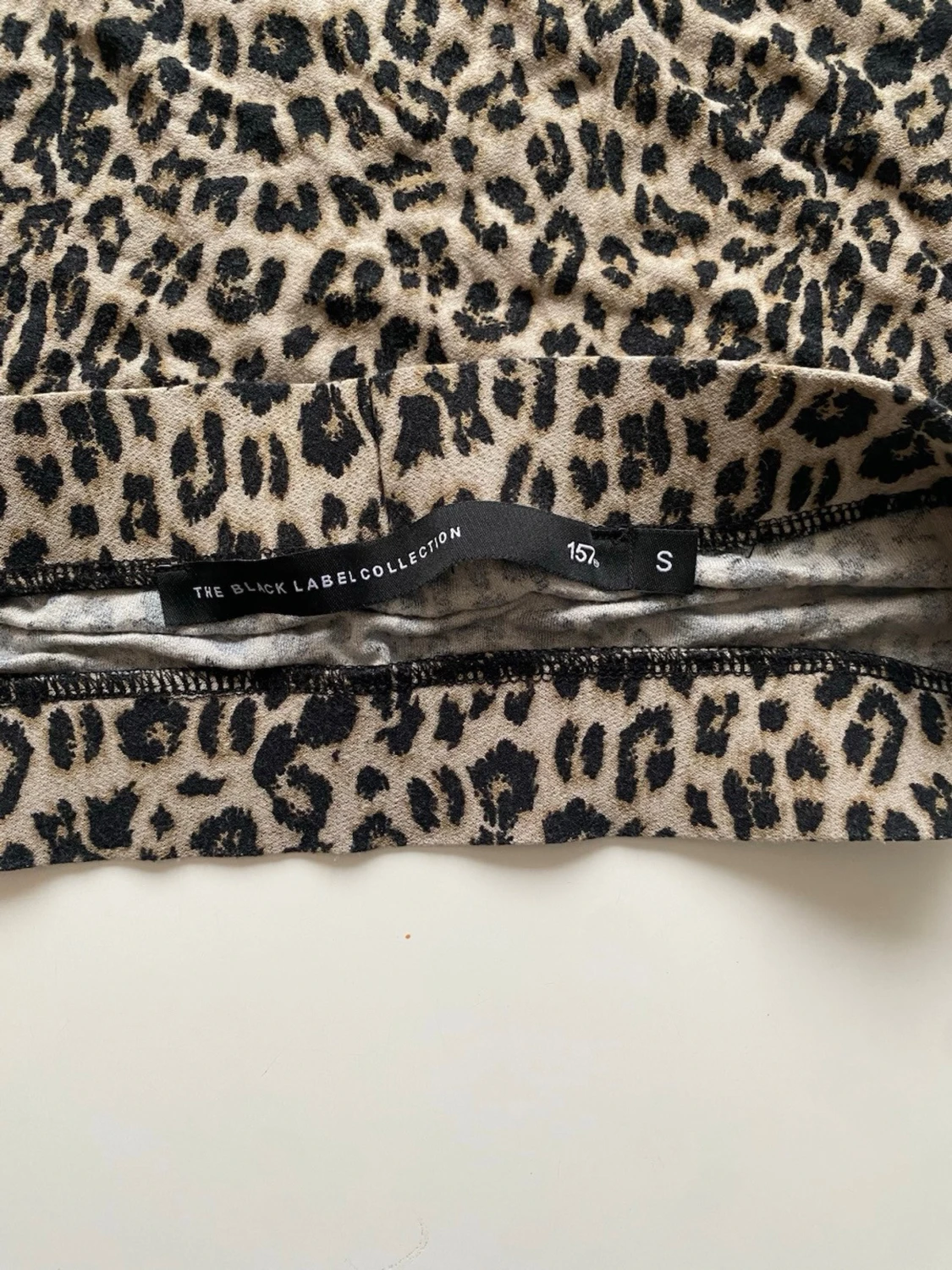Leopardmönstrad kjol The Black Label - 2