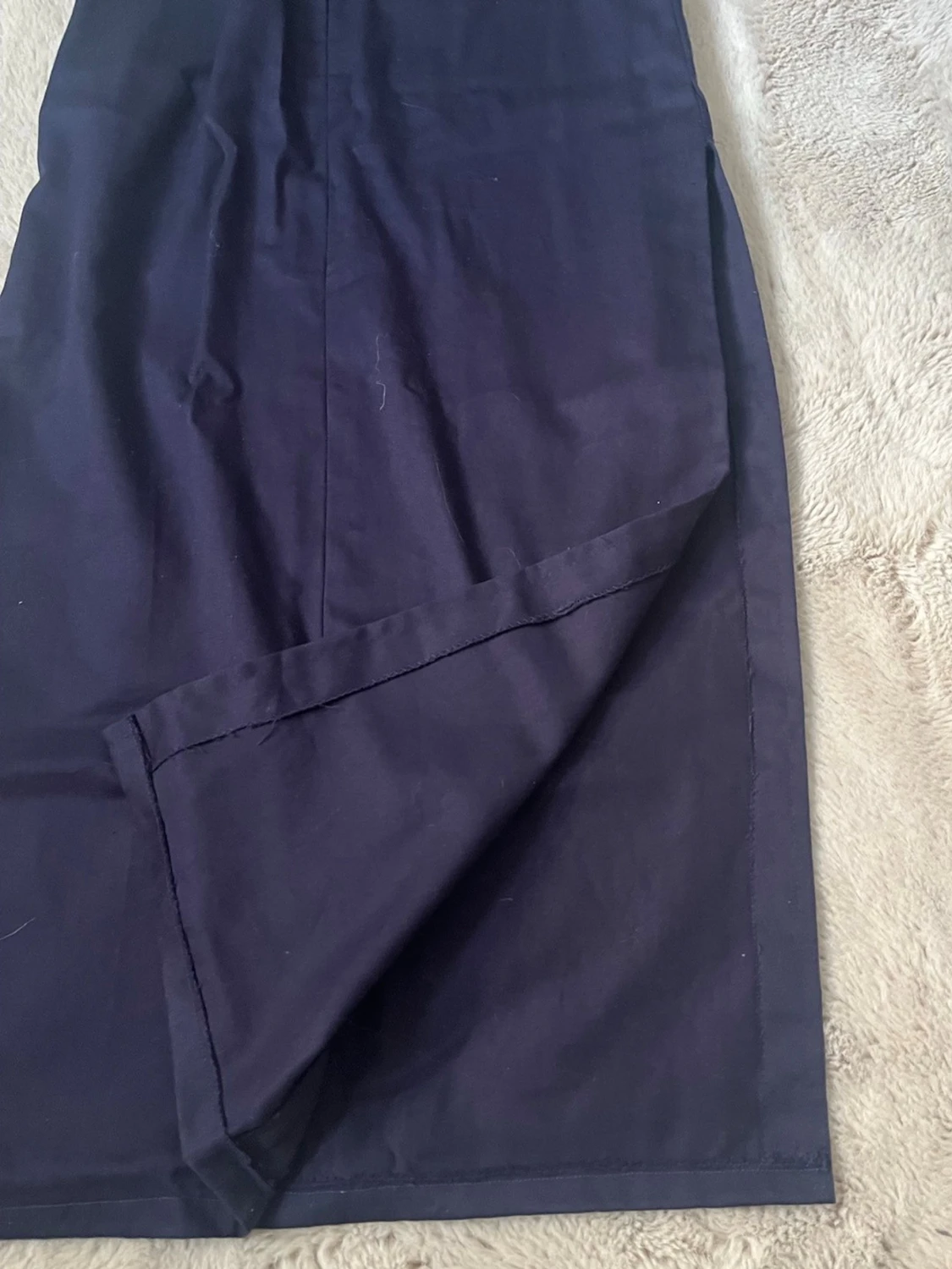 Mörkblå lång fest/balklänning - 3