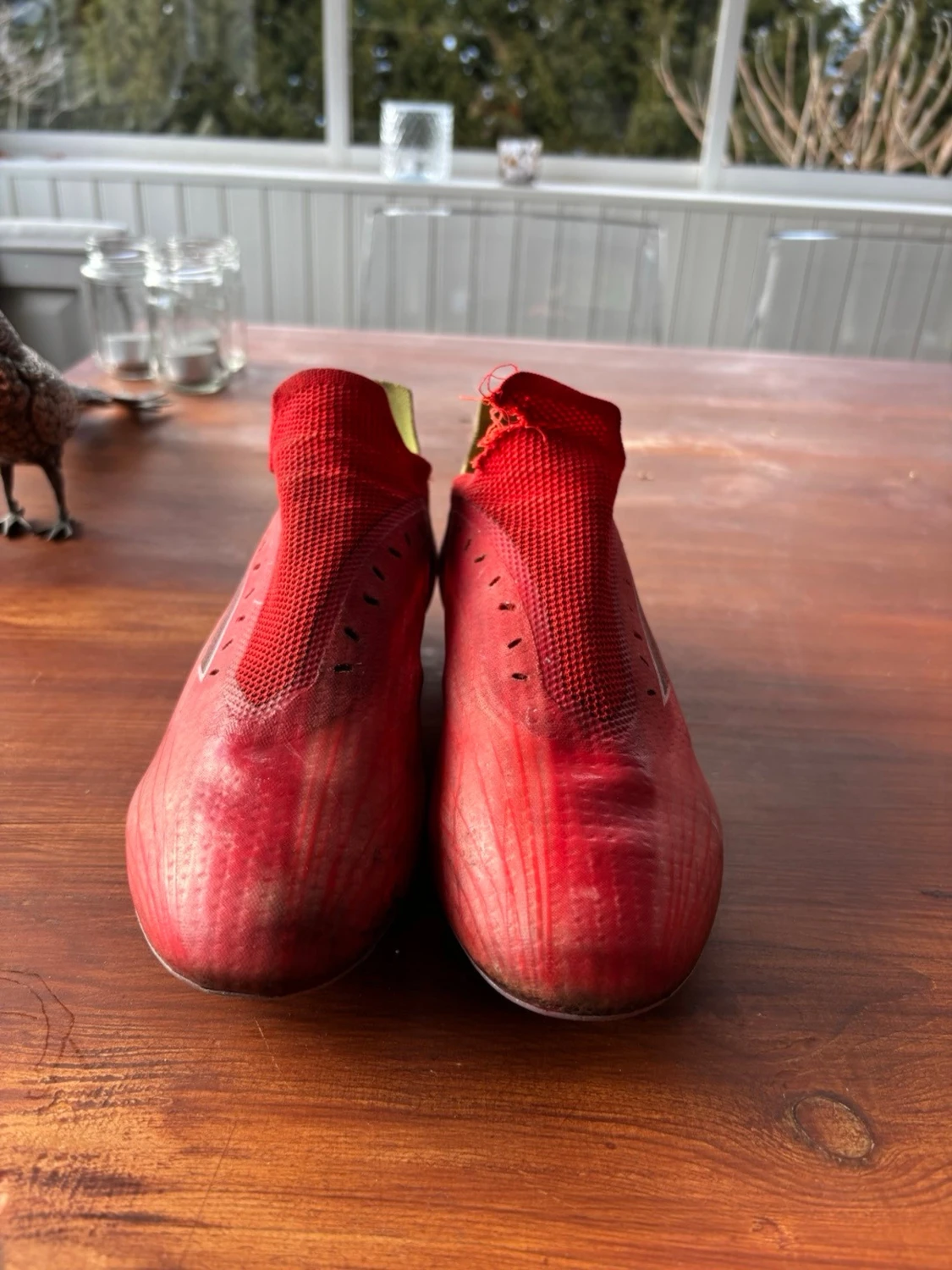 Röda Adidas fotbollsskor Speedflow elite - 3