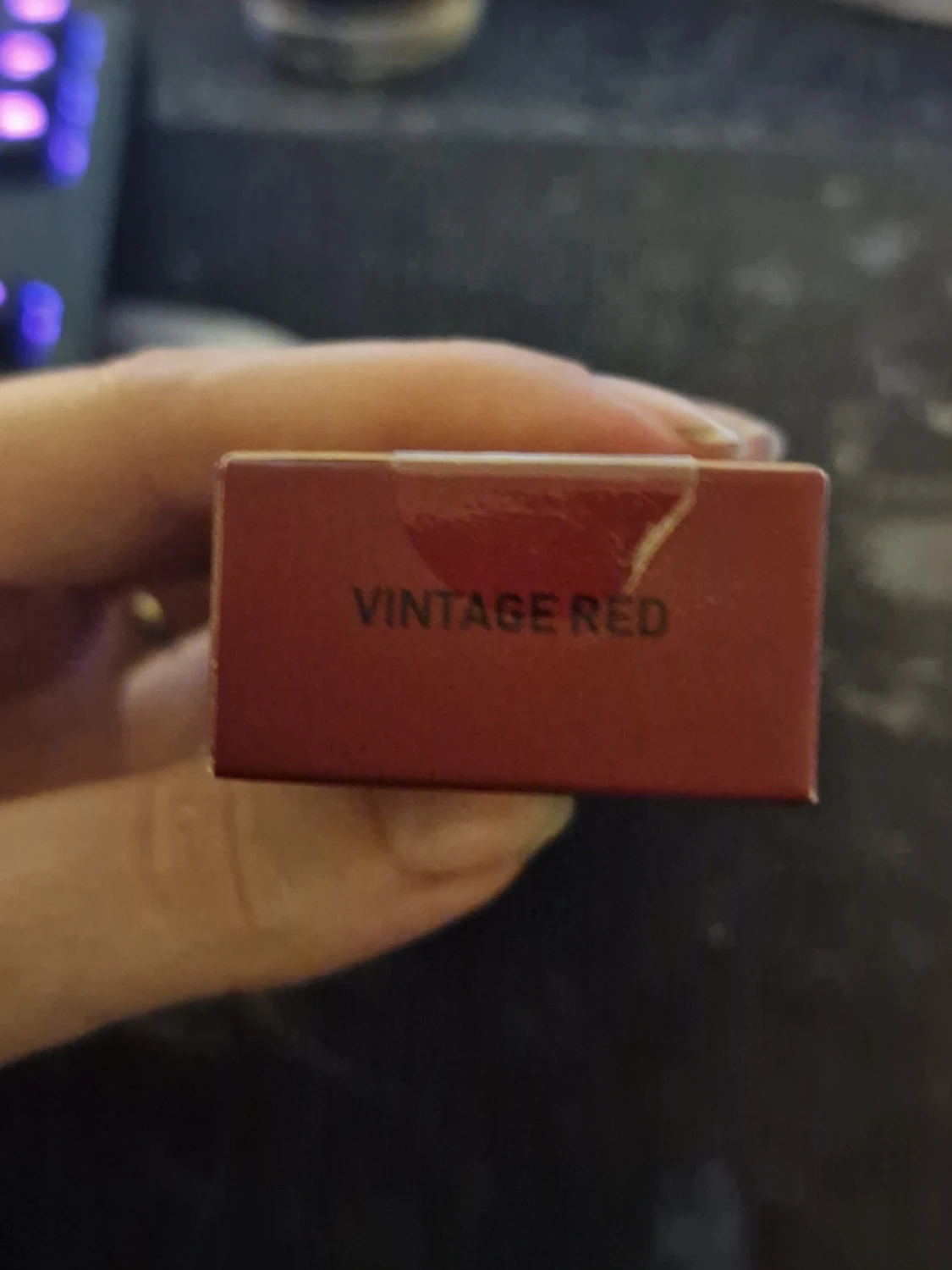 Technic Velvet Lip Kit Vintage Red - 1