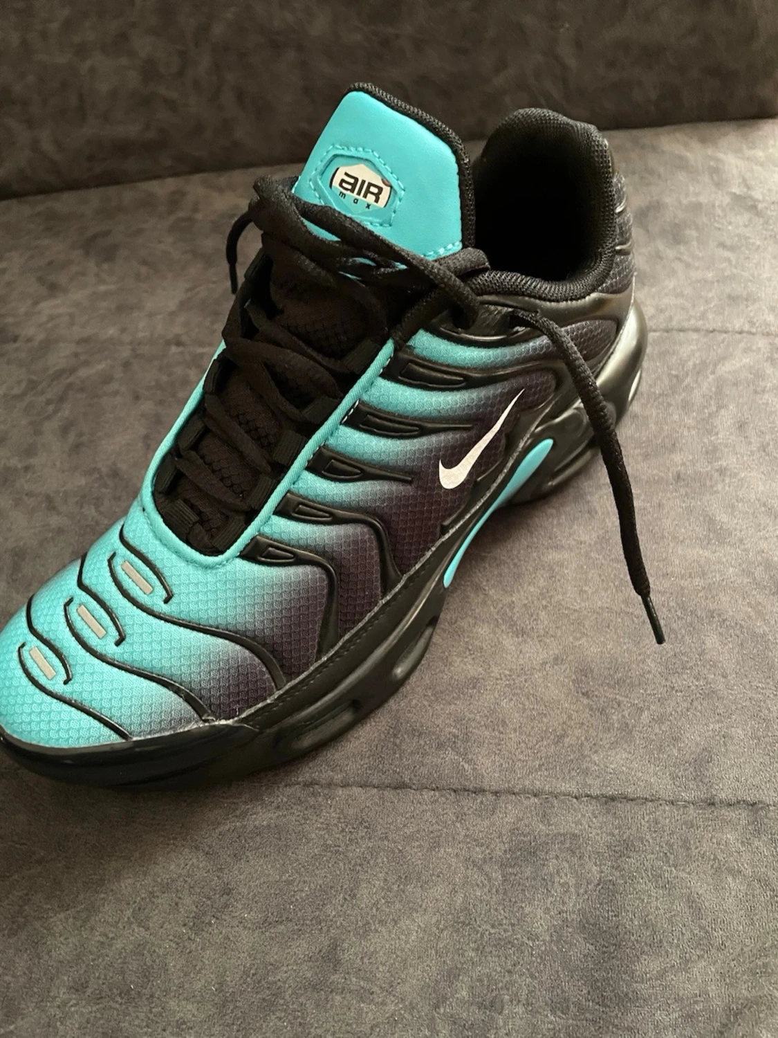 Nike TN Air Max Plus blå och svarta - 1