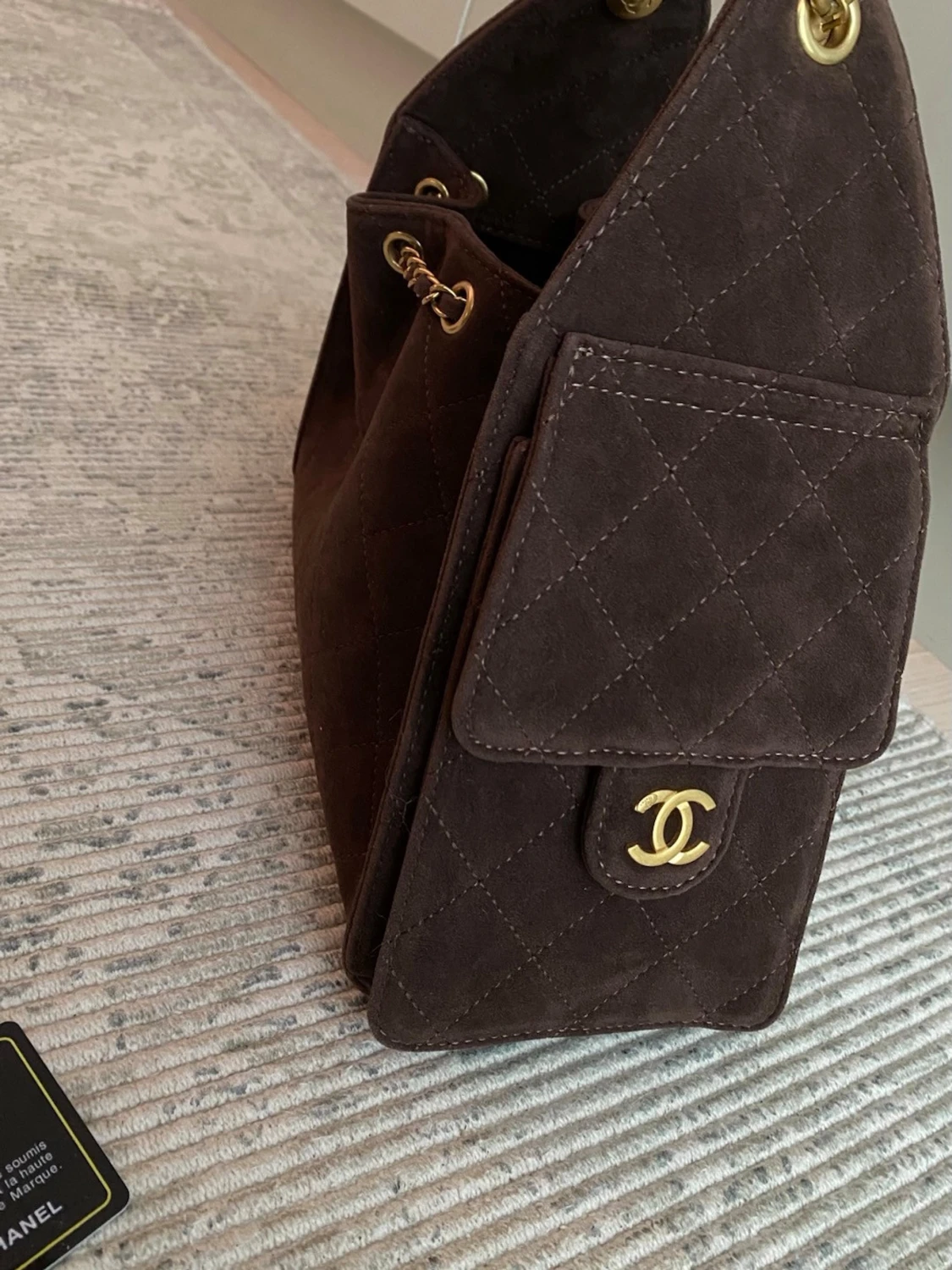 2026 trendig väska i mockaimitation  - 2