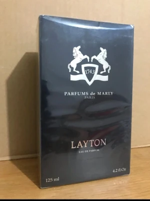 Parfums de Marly Layton 125ml - Säljer denna Parfums de Marly Layton. Helt ny, skriv om ni har frågor :). Försten till kvarn!