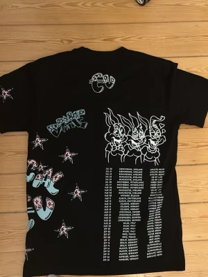 Drake T-shirt köpt på konserten i augusti 2025 - drake merch köpt på konserten som han hade i stockholm 2025, den kostade 800 Retail, nästan aldrig använd. pris är inte hugget i sten