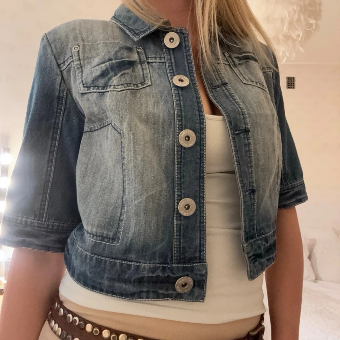 Denimjacka / bolero - 4