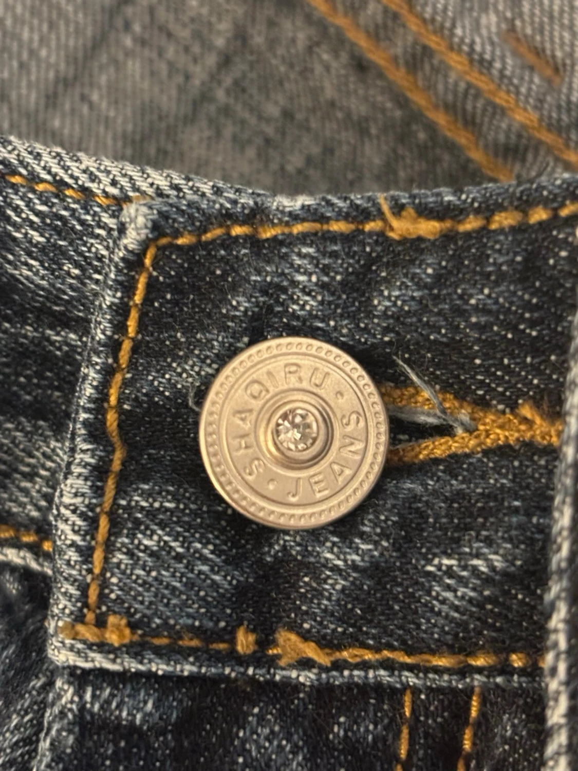 Lågmidjade utsvängda jeans Shaqiru - 6