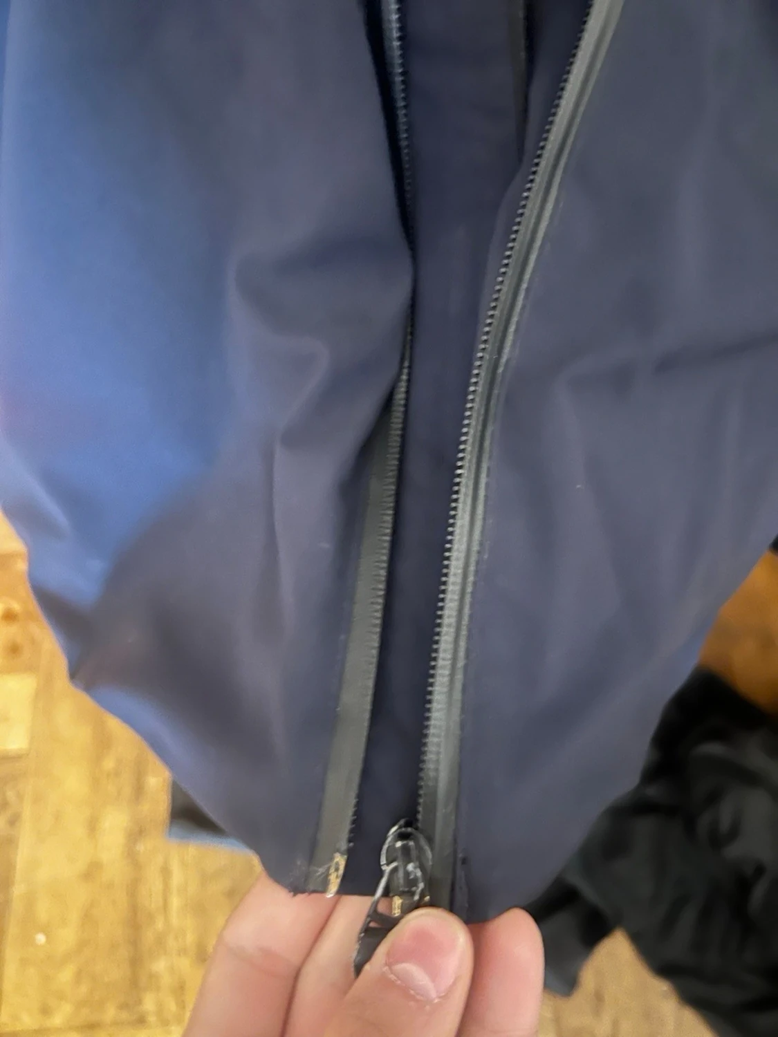 Marinblå Helly Hansen vindjacka - 3