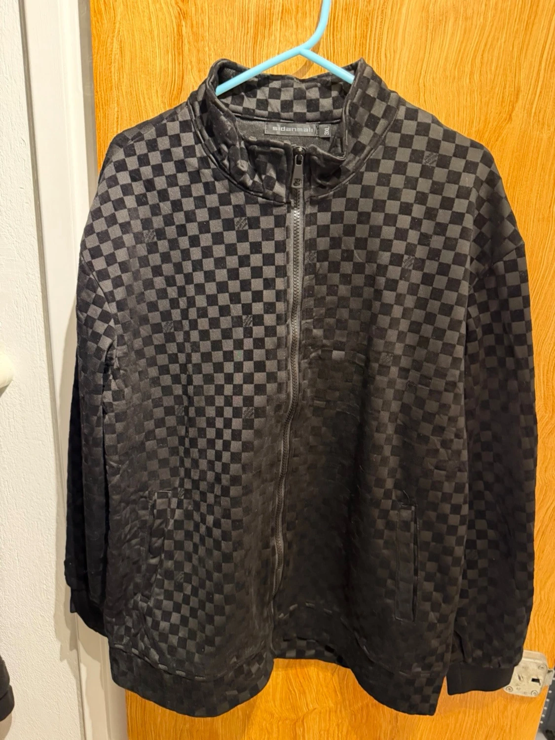 Svart checkerad vindjacka H&M - 1