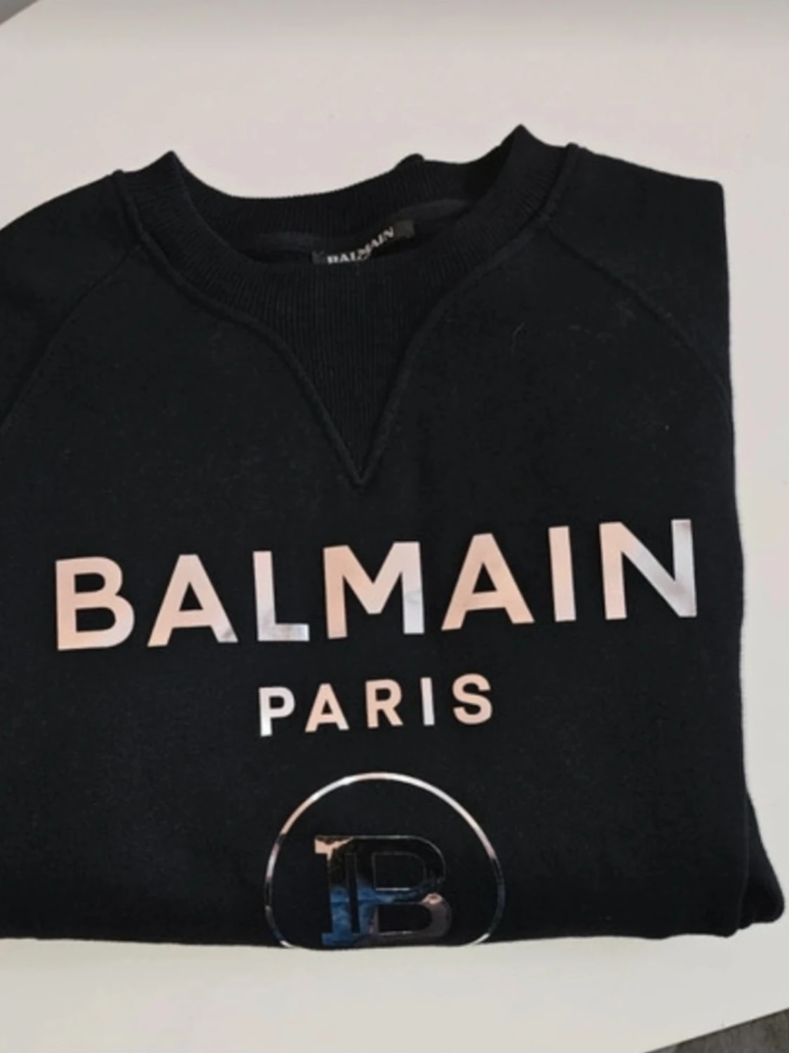 Svart sweatshirt från Balmain Paris - 1