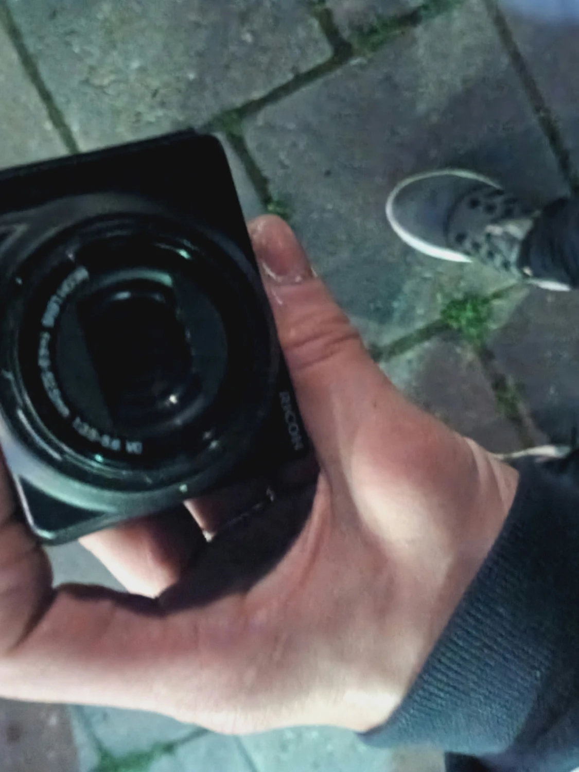 Svart Ricoh digitalkamera kompakt - 3
