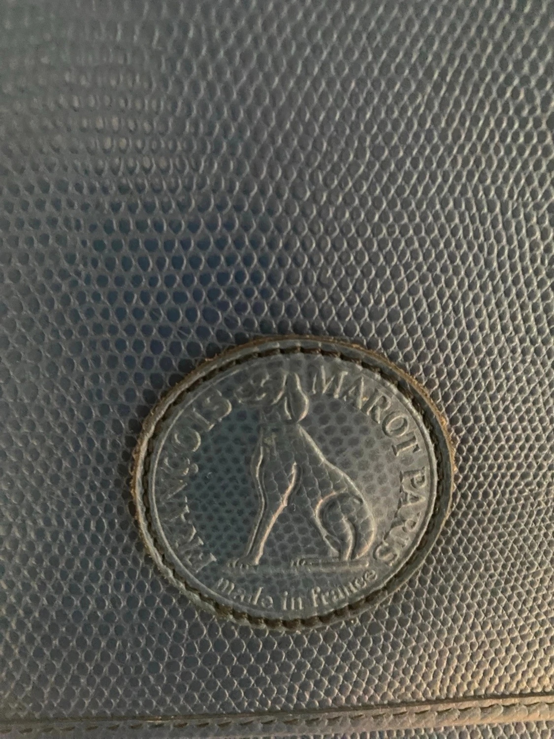 Blå axelväska från François Marot - 1