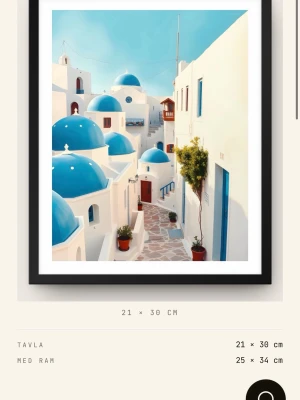 Cupole Blu - Gillar du exotiska platser? Här är en poster gjort på (170 GSM MATTPAPPER). Postern kommer med eller utan träram i olika färger samt olika storlekar vilket gör att priset varieras. På Apollouf.com/ Finns även mycket mer på hemsidan/ Skriv i DM vid köp!!
