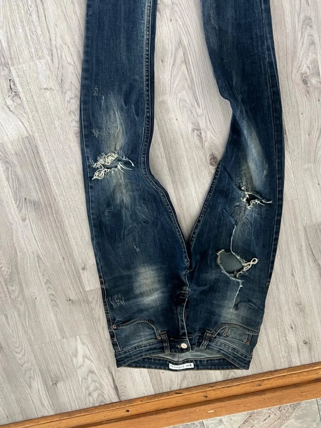 Mörkblå raka jeans Just Jeans - 3