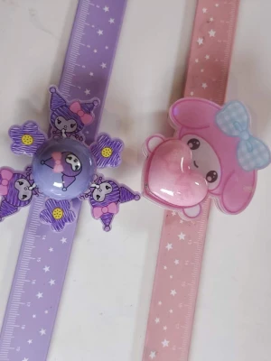 Pastellfärgade slaparmband kawaii - 35 sek/st. 3 for 85sek