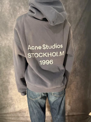 Acne studios hoodie (Navy/M) - Great condition, used once. Same day shipping.  Comes with the original bag that it came with. Relaxed/ baggy fit. 100% cotton.