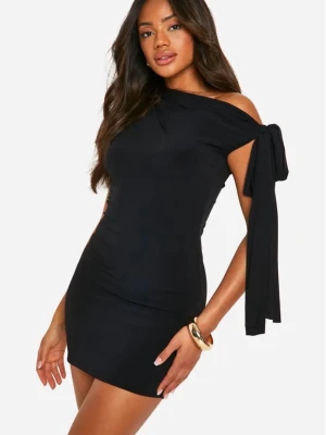 Klänning från boho - Super söt tajt svart klänning från boho i storlek XS använd en gång bra skick söt till fester