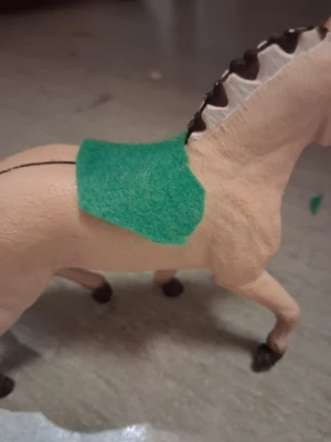 Schleich schabrak - Två olika Schleich schabrak i fina färger 