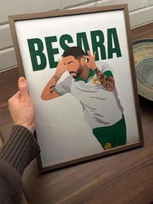 Besara - Hammarby poster 40x30 - Hammarby poster, 40x30cm, ram ingår ej