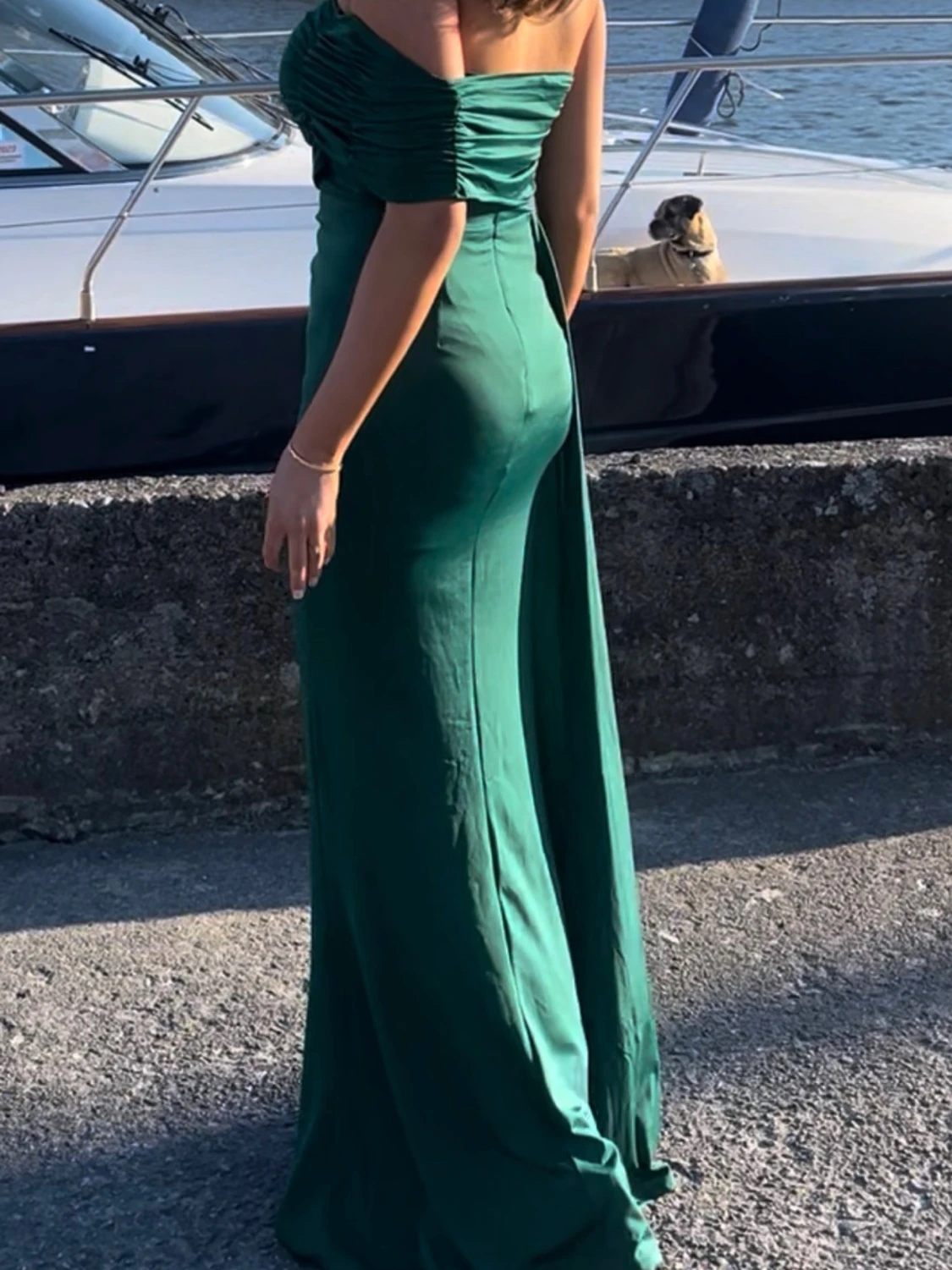 Grön balklänning  - 1