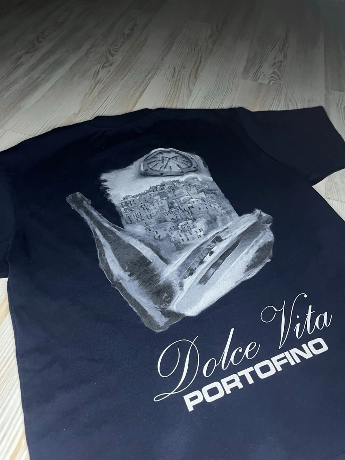 Svart Dolce Vita Portofino t-shirt - 1