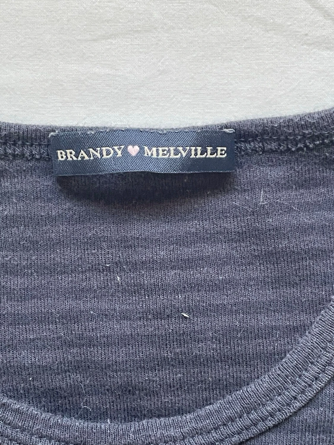 Mörkblå T-Shirt brandy Melville  - 2